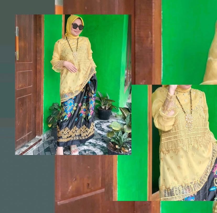 Baju bodokuning lemon
